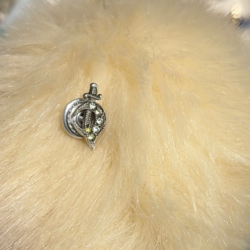 Sterling Silver Mason Shriners Tie Tack